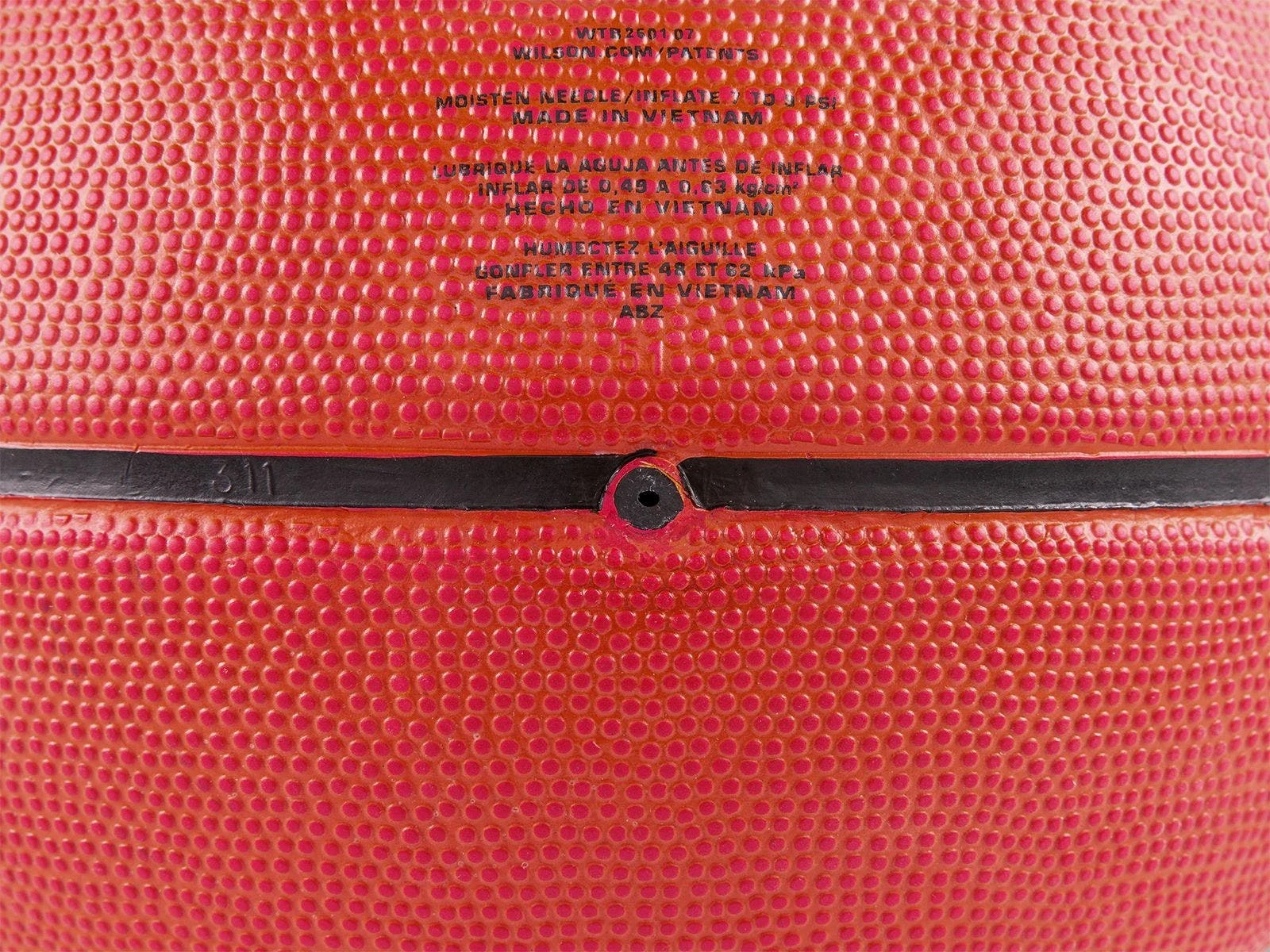Wilson NCAA Elevate Rubber Basketballs - Image 5