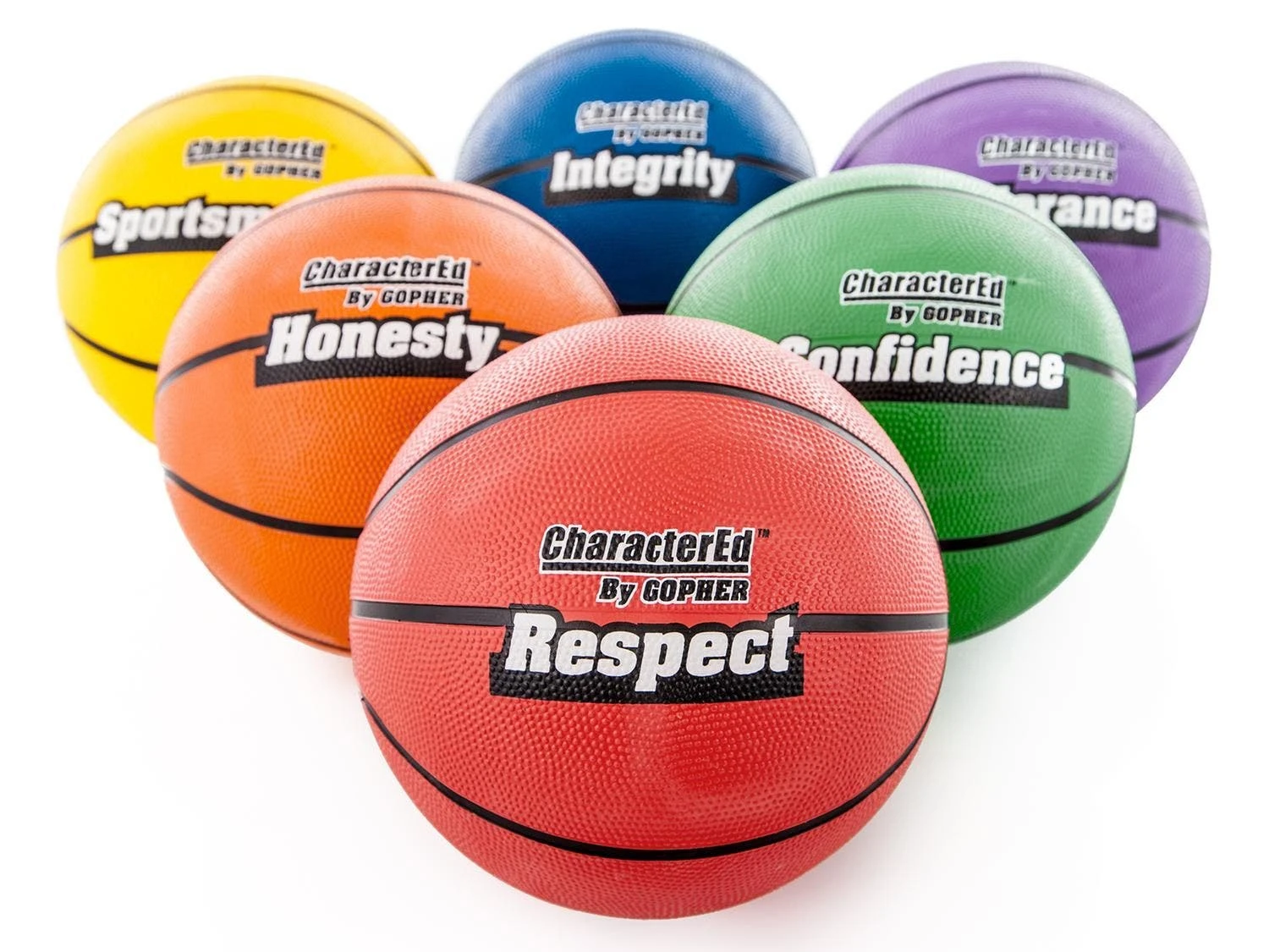 CharacterEd Rubber Basketballs - Image 3