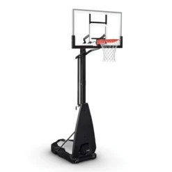 Spalding Ultimate Hybrid Glass Portable Basketball System
