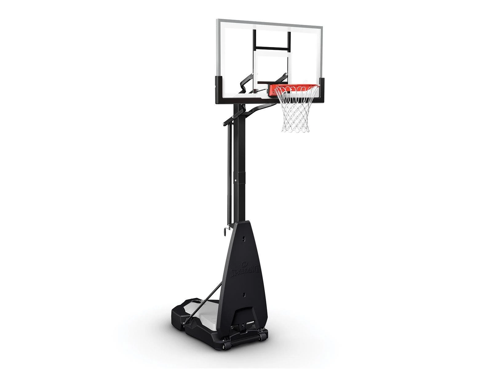 Spalding Ultimate Hybrid Glass Portable Basketball System