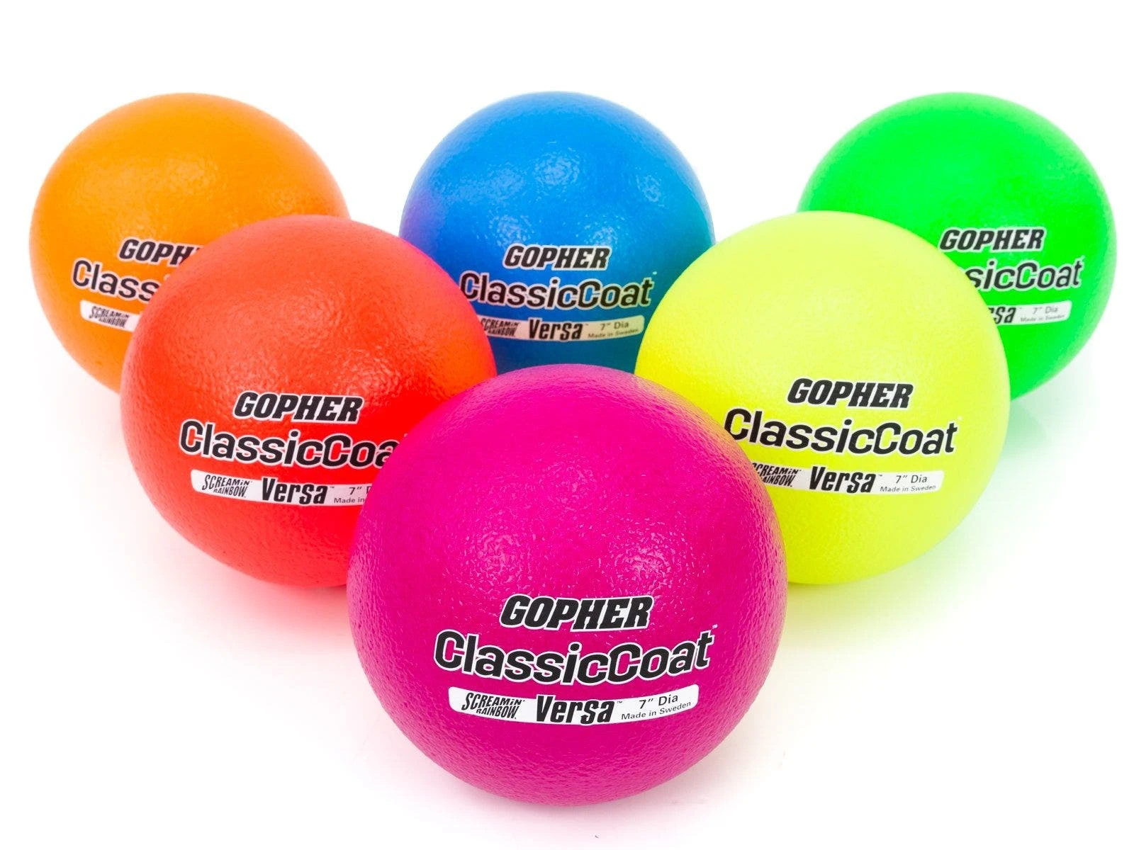 Screamin' Rainbow ClassicCoat Versa Coated-Foam Balls - Image 8