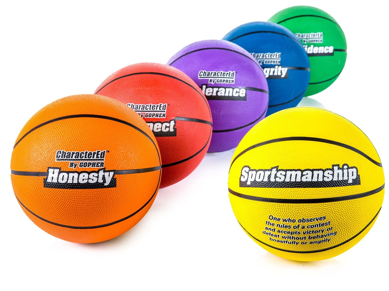 CharacterEd Rubber Basketballs - Image 2