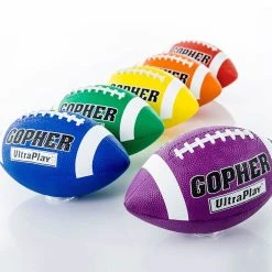 Gopher UltraPlay Rubber Footballs