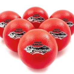 Rainbow DuraCoat National Dodgeball League Coated-Foam Dodgeballs