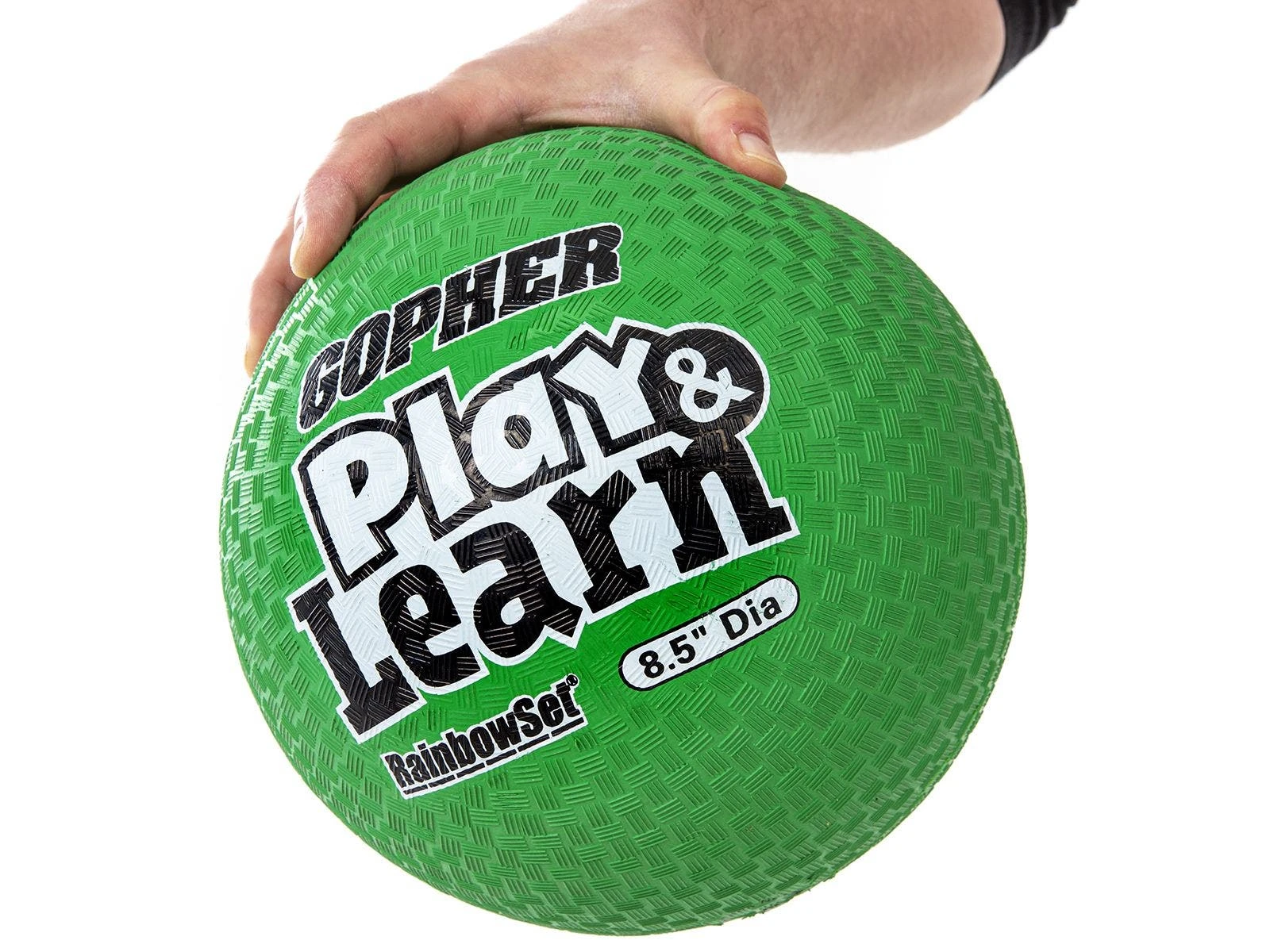 Rainbow Play & Learn Numbered Playground Balls - Image 5