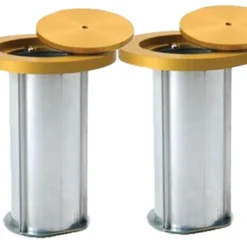 Bison Volleyball System Floor Sleeves