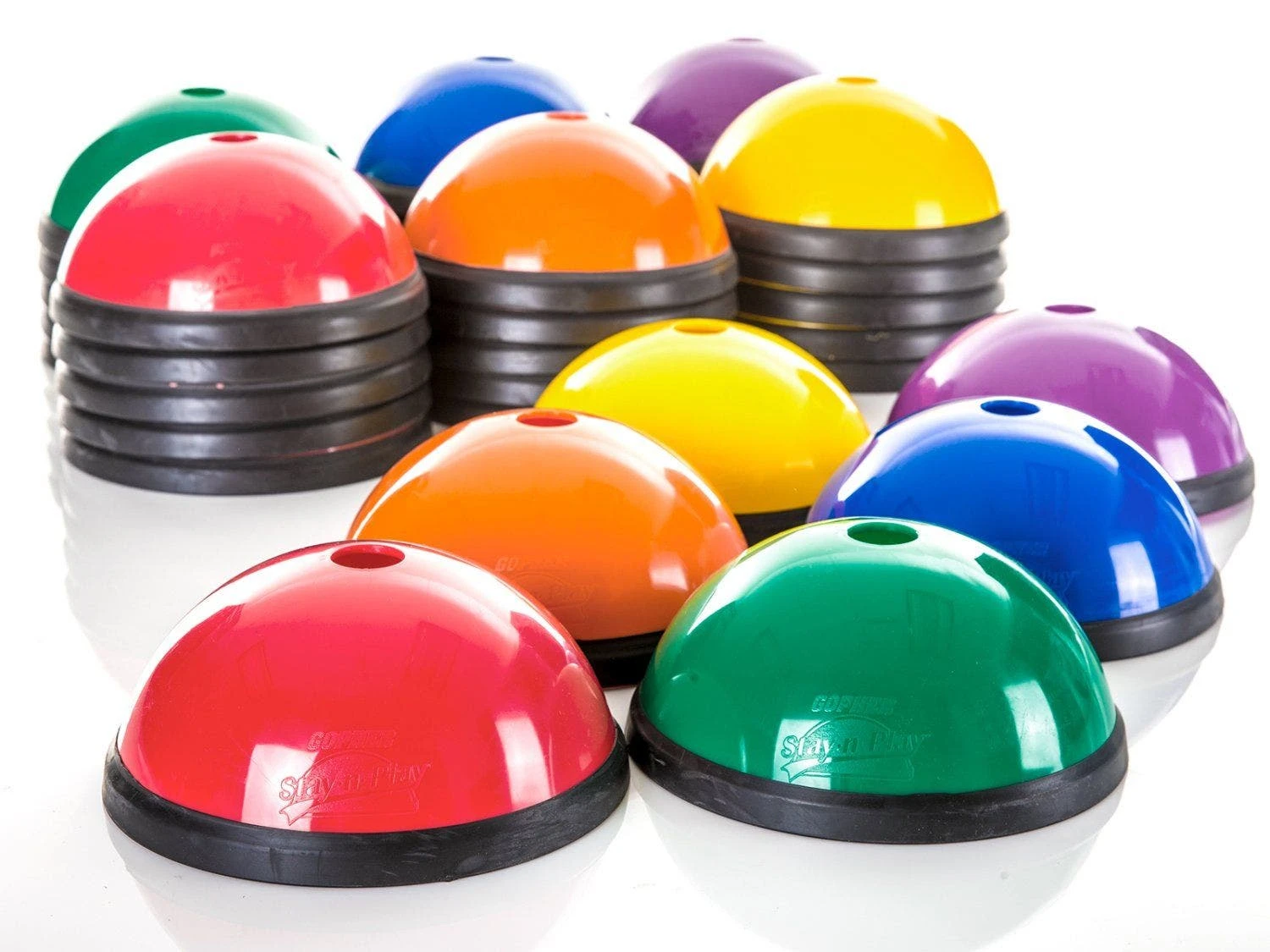 Rainbow Stay-N-Play Dome Cones