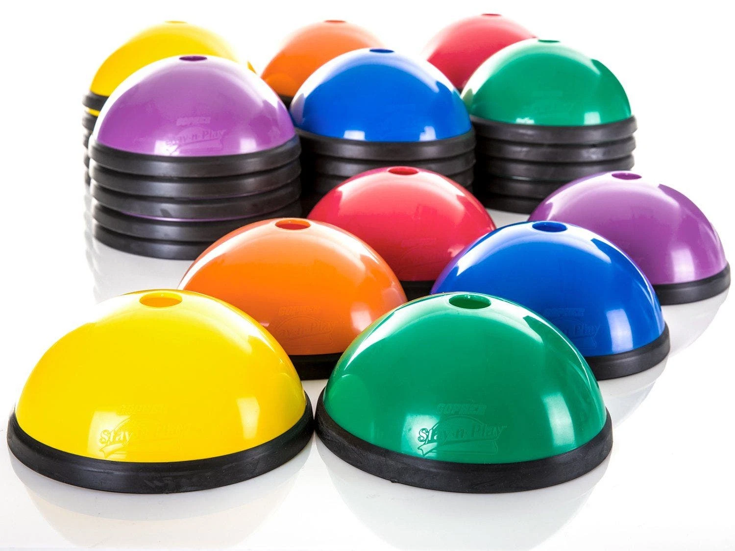 Rainbow Stay-N-Play Dome Cones - Image 2