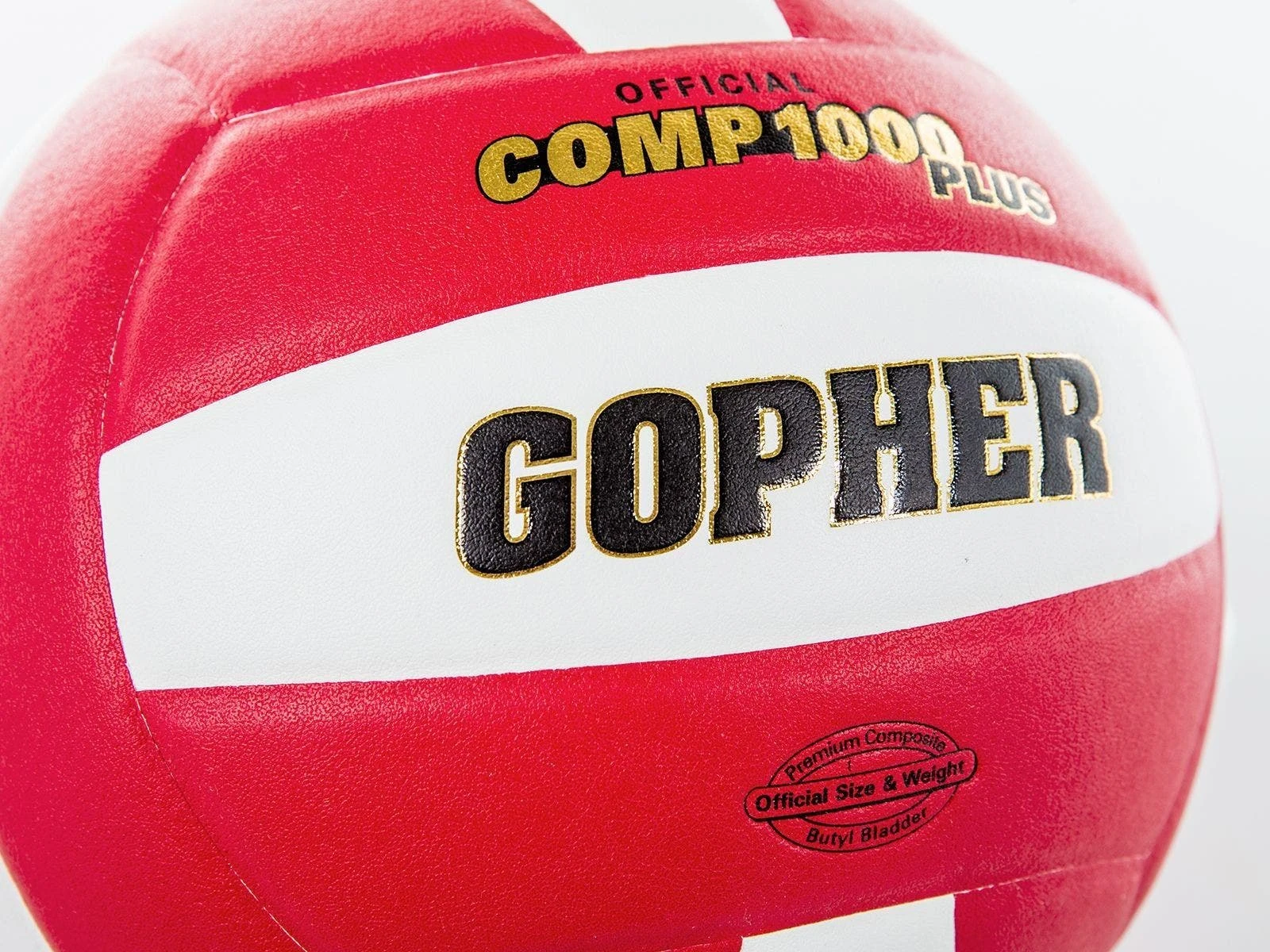 Gopher Comp Rainbow 1000 Plus Composite Volleyballs - Image 2