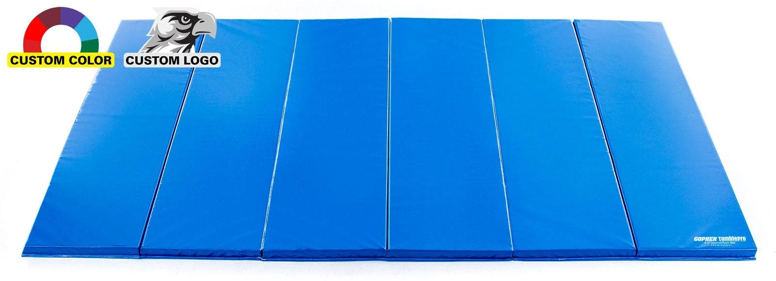 TumblePro 2-3/8" Layered-Foam Custom Logo Gymnastics Mats - Image 18