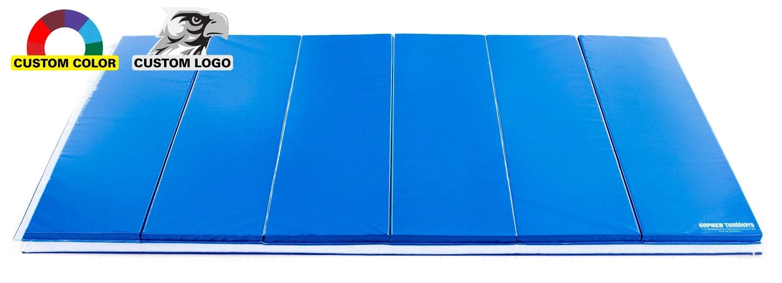 TumblePro 2-3/8" Layered-Foam Custom Logo Instructor Mats - Image 8