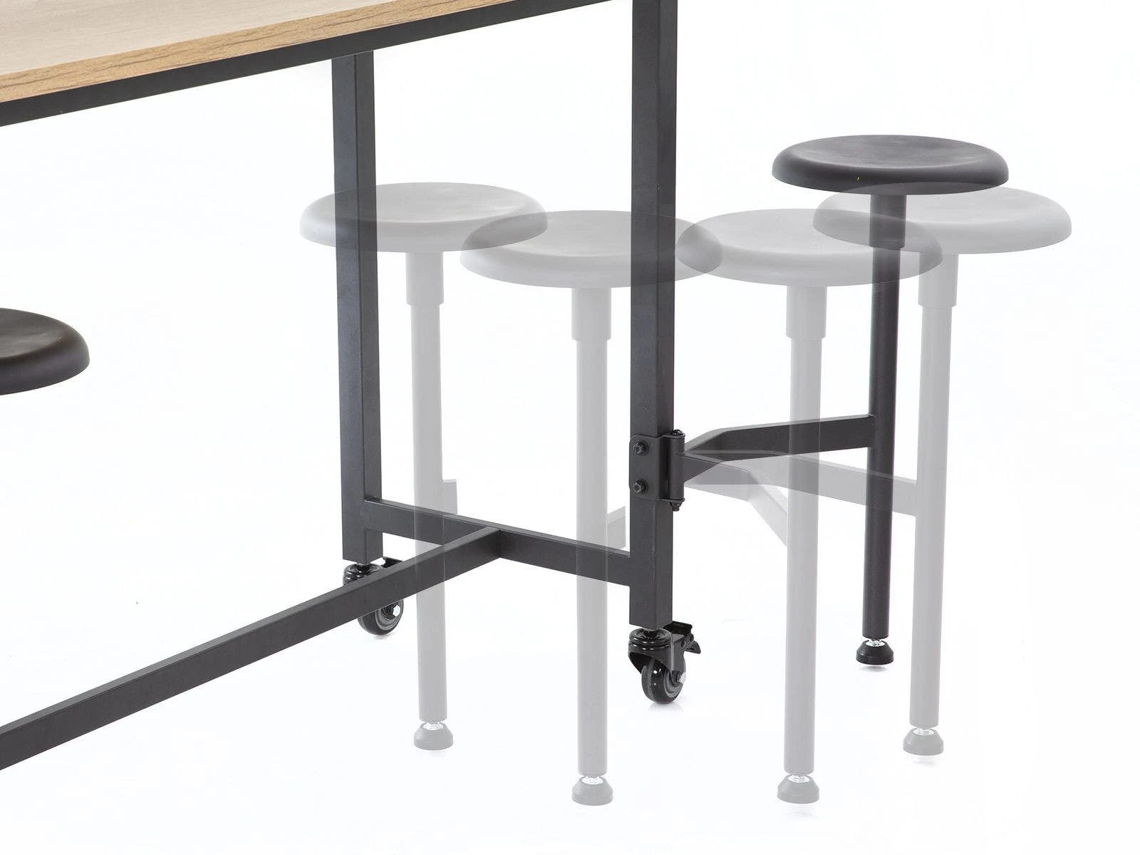 SmartStudy Sit And Stand Teaming Table - Image 4