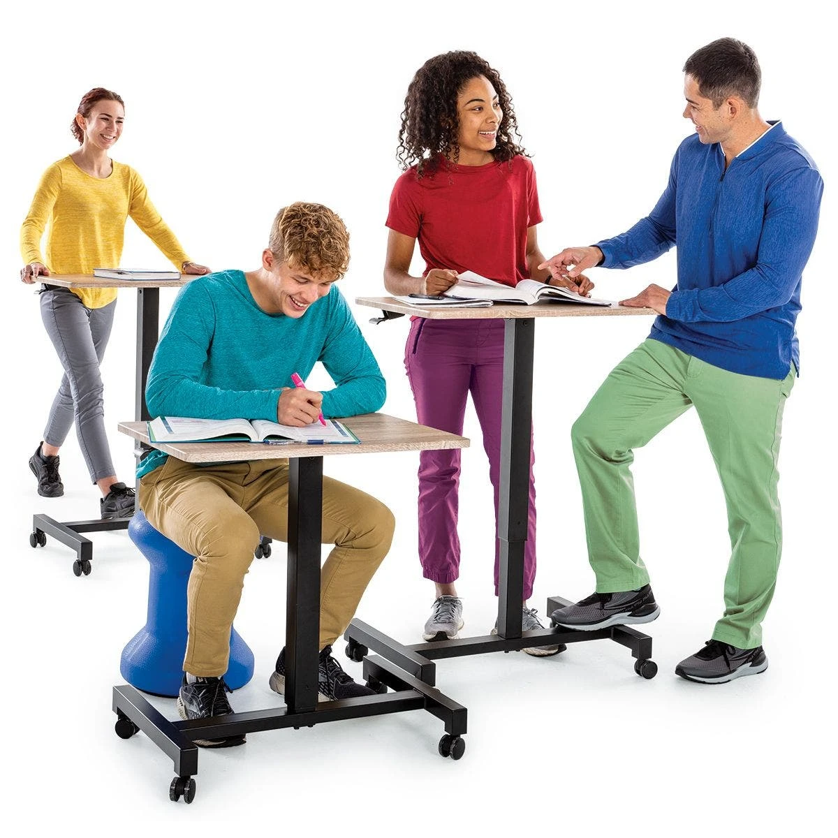 SmartStudy Sit To Stand Desks - Image 14